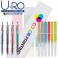 유로3색 3링터치펜UV&국산 플러피형광펜세트