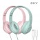 스카이 핏 청력보호 접이식 어린이 유선헤드셋